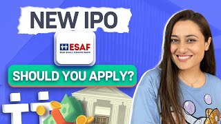 ESAF Small Finance Bank IPO Review  Should you apply to ESAF SFB IPO [upl. by Sul980]