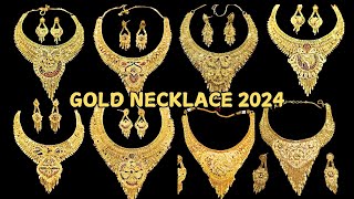 10  40 Gm Under Gold Necklace Designs  Heavy Gold Gale Ka Haar DesignWeight amp Price New Necklace [upl. by Evy]