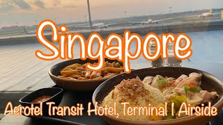 Aerotel Transit Hotel  Singapore 制限エリア内トランジットホテル [upl. by Scarito]