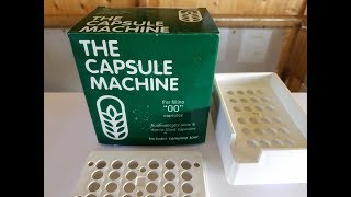 The Capsule Machine How to fill 00 capsules a fast and easy way [upl. by Bornie]