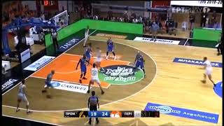 Oleksandr Lypovyy Promitheas Patras highlights vs Peristeri BC [upl. by Ynattir]