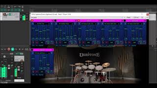 Ugritone Arena Rock Drums SkidR 1989 Free Preset Download  Skid Row Youth Gone Wild Drum Track [upl. by Elocaj]