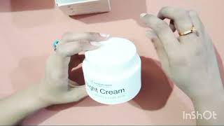 Night cream The Health Healer Night cream reviewsBest cream for brightnessacneand clean skin [upl. by Eevets]