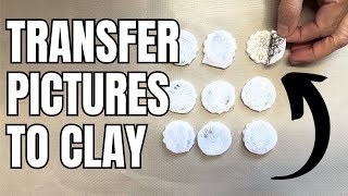 Transfer ANY Image to Clay in MINUTES Polymer Clay Tutorial [upl. by Assilam]