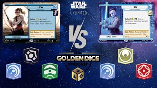 Qira Command vs Rey Aggression  Star Wars Unlimited  Gameplay [upl. by Nordek]