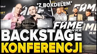 WYJAZD Z BOXDELEM NA KONFERENCJE FAME MMA 5 DYMY GODLEWSKA VS EWELONA [upl. by Ertha]