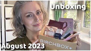 BirchBox August 2023  August 2023 Beauty Box Unboxing  August Monthly Selection [upl. by Atlanta]