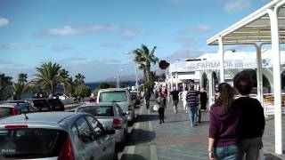 Town centre and Shops Puerto del Carmen Lanzarote [upl. by Sucirdor]