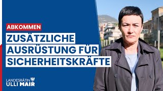 Zusätzliche Ausrüstung für Sicherheitskräfte [upl. by Caines]