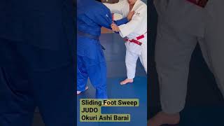 OKURI ASHI BARAI judo sliding foot sweep by Graeme Spinks [upl. by Quincy]