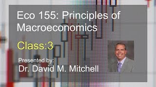 Eco 155 Principles of Macroeconomics Class 3 [upl. by Hermosa886]