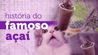 história rápida da sua comida favorita  AÇAÍ 7 [upl. by Aiciram]