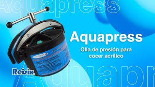 Aquapress Olla de presión para cocer acrílico Essence Dental  Reisix [upl. by Shultz]