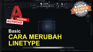 AutoCAD Cara Merubah Linetype [upl. by Lenuahs512]