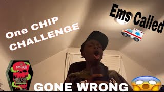 Paqui One Chip Challenge 2023 GONE WRONG  EMS CALLED [upl. by Akamahs]