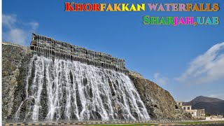 Khorfakkan Waterfall l Sharjah Tourist Place l Team Dubai [upl. by Janelle45]