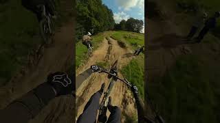 Dual slalom is funny despite a loss 😅🤩 mtb mountainbike gopro mtblove [upl. by Karlin]