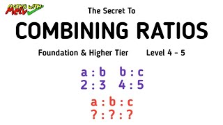 Combining Ratios GCSE Maths Revision amp Questions [upl. by Ajed]