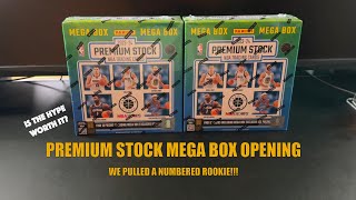 NBA Hoops Premium Stock Basketball Mega Box Opening Numbered Cards Rookie Ice Parallels [upl. by Coriss]