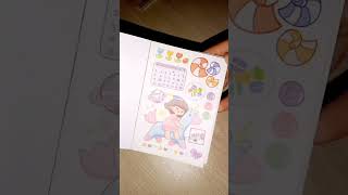 Sticker book sticker cute [upl. by Tsenrae]