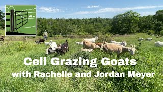 Cell Grazing Goats with Rachelle and Jordan Meyer [upl. by Akienaj957]