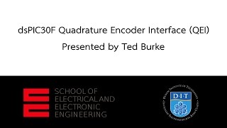 dsPIC30F Quadrature Encoder Interface QEI  Basic Example [upl. by Natsirk434]