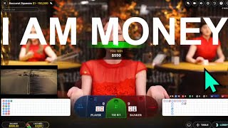 Lets Destroy Baccarat Dealers NOW IAMMONEY 🤑 [upl. by Yael]