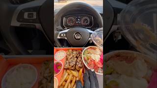 I love shawarma 🌯🔥 asmr food mukbang [upl. by Ecinom741]