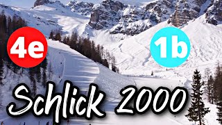 Schlick 2000  All slopes DRONE SKIMAP [upl. by Arrej]