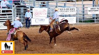 Bronc Riding Set 1 🐴 2023 West Texas Ranch Rodeo  Saturday [upl. by Annez]