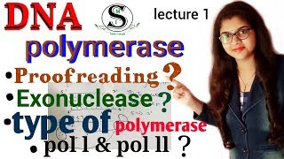 DNA Polymerase  DNA Polymerase 1 and 2  Polymerase enzyme [upl. by Natanoy]