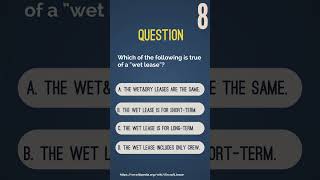 Q3 Wet Leasing aviation questionanswer leasing [upl. by Kirst209]