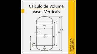 Cálculo de volume parcial em vasos verticais [upl. by Prinz769]