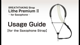 Usage Guide for the Saxophone Strap [upl. by Zedekiah725]