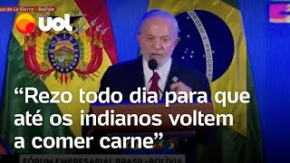 Lula Rezo todo dia para que até os indianos voltem a comer carne [upl. by Emelun]