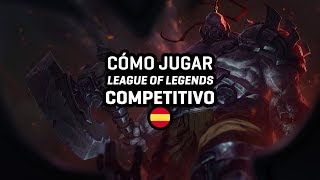 Tutorial cómo jugar League of Legends competitivo  ArenaGG [upl. by Alyacim604]