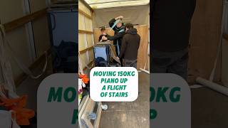 Piano removal in Belfast belfast crisscrossremovals northernireland [upl. by Aciram]