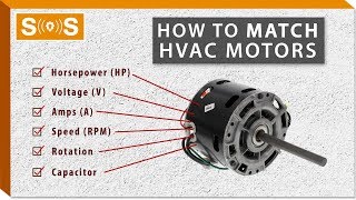 How to Match an HVAC Motor InDepth Guide  Spec Sense [upl. by Scarrow]