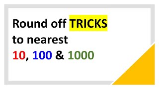 How to Round Off Numbers to nearest 10 100 1000  Round Off Kaise Karte hain  MakeItEasy [upl. by Mapel]