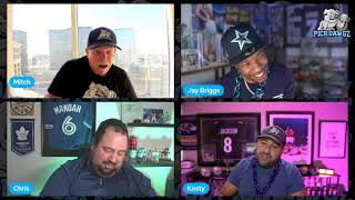 NFL MLB Picks And Predictions Monday 10724  LIVE [upl. by Ynffit649]