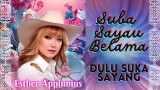 Suba Sayau Belama Lirik Video  Esther Applunius [upl. by Adnaram]