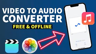 How to Convert Video File to Audio File in iPhone I Video to Audio Converter iPhone [upl. by Gregoor]