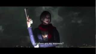 Ada Wong Death scene Resident Evil 6 RE6 Chris Campaign [upl. by Sidalg]