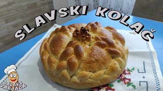 SLAVSKI KOLAČ  RECEPT KOJI SVIMA USPEVA posno [upl. by Winfrid]