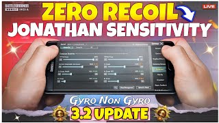 🔥ZERO RECOIL 32 UPDATE SENSITIVITY BGMI ALL SCOPE जमेगा😱32 BEST SENSITIVITY 32 SENSITIVITY GYRO [upl. by Leola]