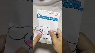 Cinnamoroll squish blind bag 💙 sanrio blindbag craft diy cinnamoroll papercraft paper shorts [upl. by Sussman]