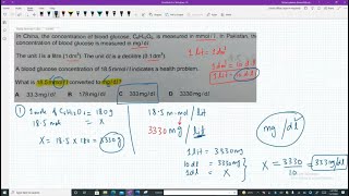 How to convert mmoll glucose into mgdl [upl. by Liatnahs]