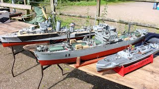 Kingsbury Water Park MBC Navy Davy 2024  Battleships  Coastal Craft [upl. by Lore]