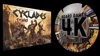 Cyclades Titans Boardgame amp Monuments Expansion 4 Player PlaythroughTutorial [upl. by Trevlac]