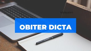 Obiter Dicta [upl. by Nageek]